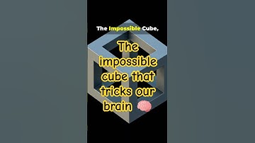 Mind-Bending Impossible Cube | Can Your Eyes Believe This? #Impossiblecube #PenroseCube