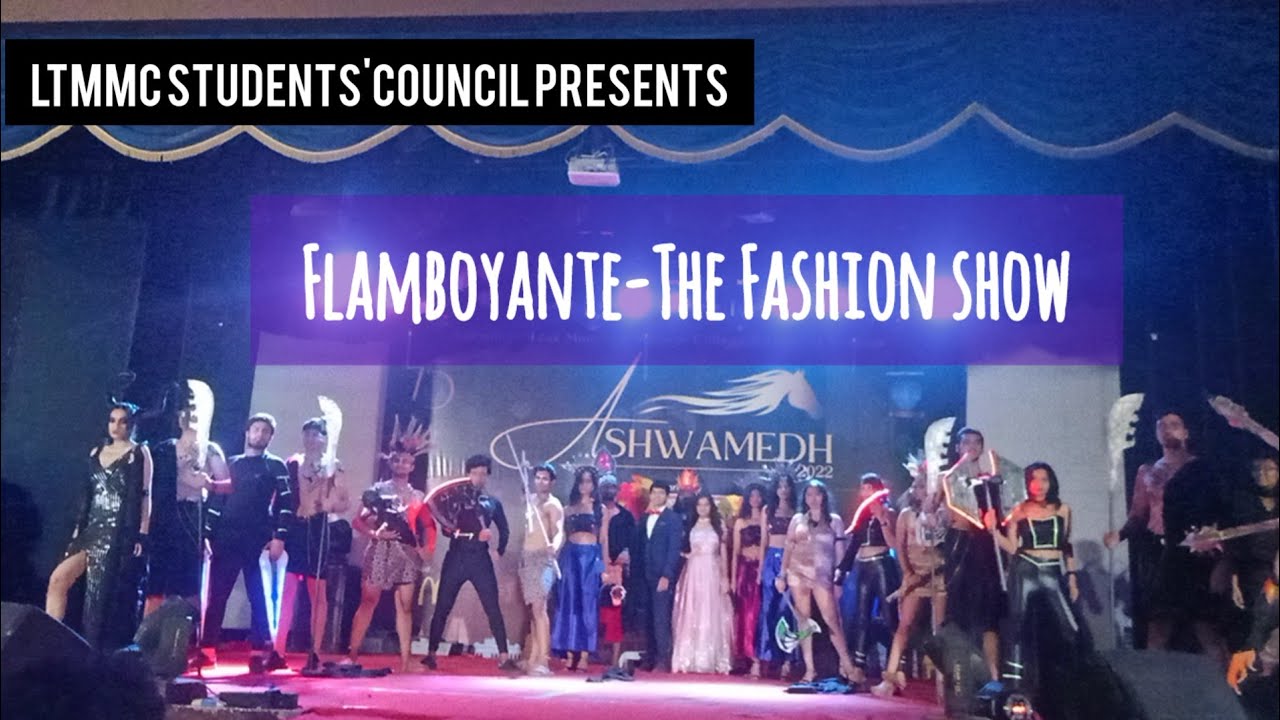 Flamboyante The Fashion show Ltmmc Mumbai