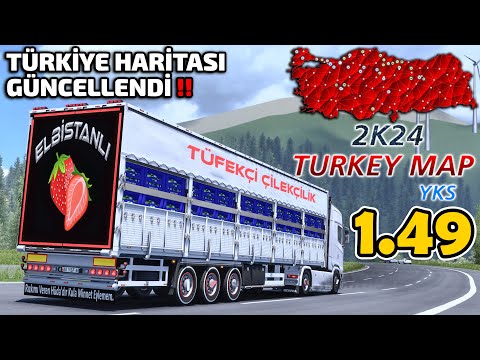 1.49 Türkiye Haritası Güncellendi !! Hal Dorse ile Osmaniye - Kahramanmaraş | 2K24 Turkey Map !!