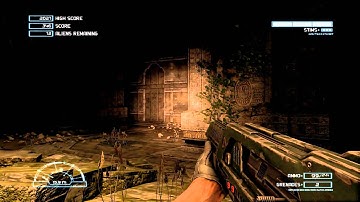 Aliens vs Predator 3 - Singleplayer Survivor mode gameplay