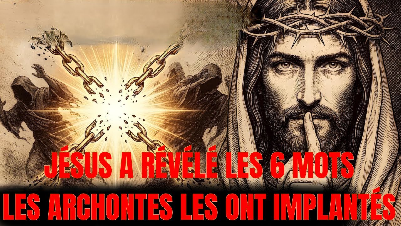 Jésus a Révélé les 6 Mots que les Archontes ont Implantés dans Chaque Religion