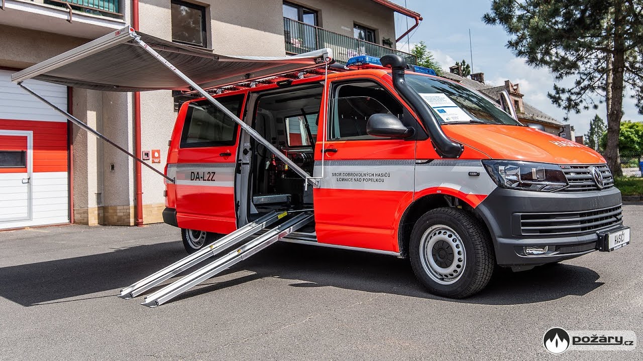 POŽÁRY.cz: Volkswagen Transporter do Lomnice nad Popelkou dodala firma Hagemann