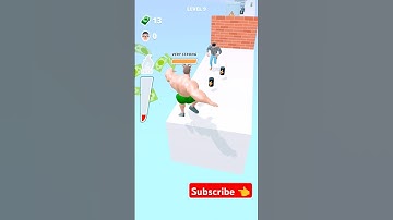 MUSCLE RUSH LEVEL 9 #shorts #viral #funnygameplay #shortvideos #gaming #trendingshorts