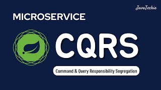 Microservice | CQRS Design Pattern with SpringBoot  & Apache Kafka | JavaTechie