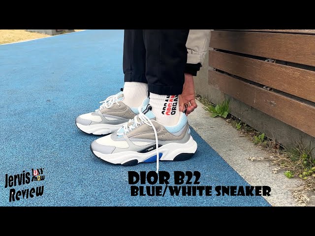 Dior B22 Blue/White Sneaker Review & On Foot 