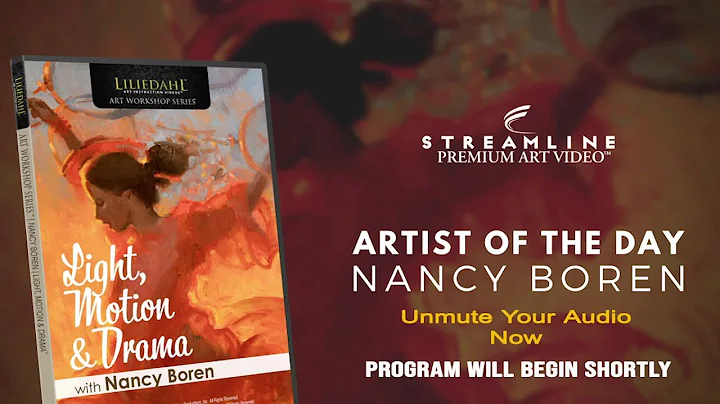 Nancy Boren Light Motion and Drama **FREE OIL LESS...