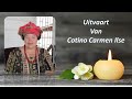 LIVESTREAMING : Uitvaart van Cotino Carmen Ilse
