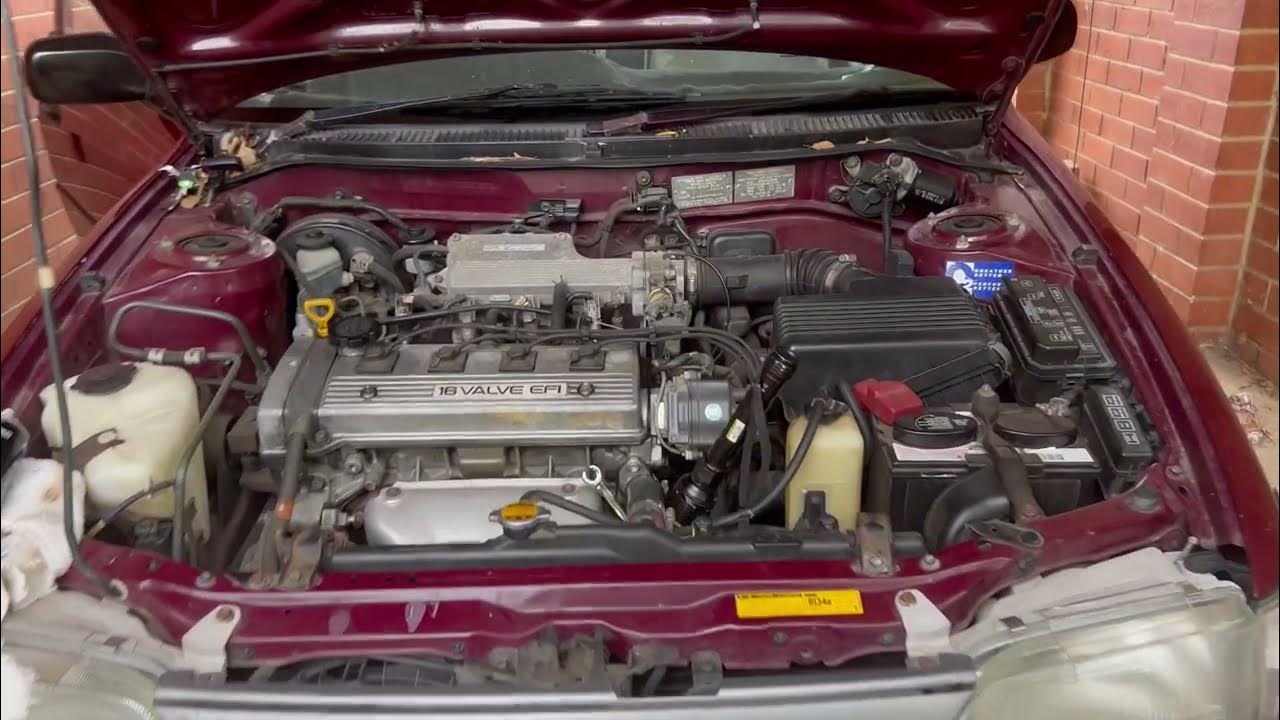 Toyota Corolla Clutch Slave Cylinder Location - YouTube