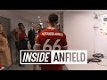 Inside anfield liverpool 50 swansea  exclusive tunnel access from the boxing day win