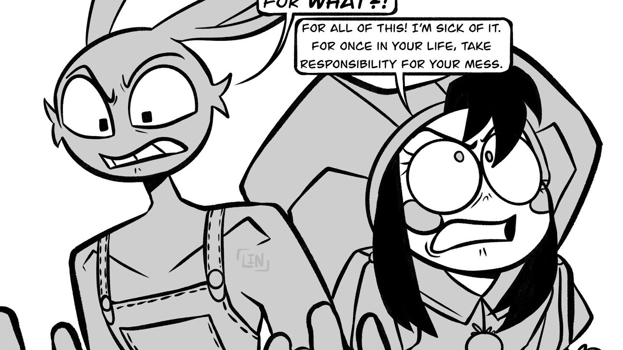 Pomni & Jax's Love Child 8 🩷 Pomni X Jax 🩷 The Amazing Digital Circus Comic Dub