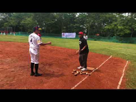 【福岡Softbankhawks】川島慶三選手と攝津正選手とインドネシアで野球教室【ASIA BASEBALL CLINIC2017③】