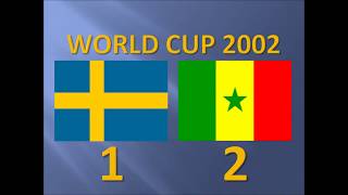 Чемпионат Мира 2002 Швеция Сенегал|World Championship 2002 Sweden Senegal