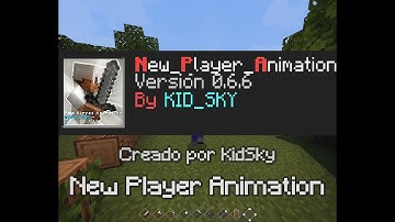 [1.17/1.18/1.19] New Player Animation Addon MCPE