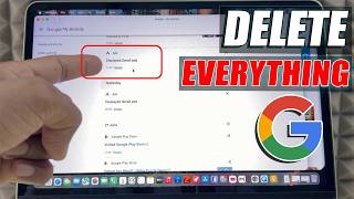 how to delete google history in macbook?