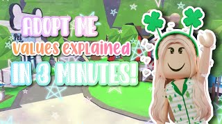 adopt me values EXPLAINED in 3 minutes!! 🌟🍪