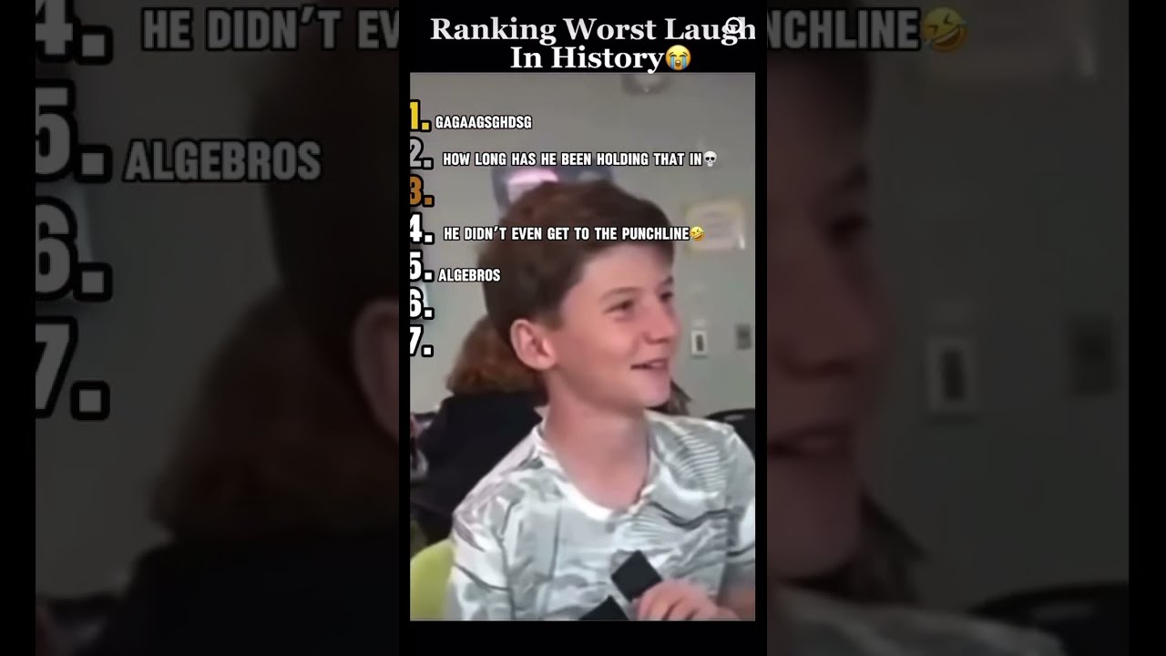 Ranking The Worst Laughs In History 
