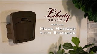 #501 Liberty Basics Hose Hanger w/Storage Compartment