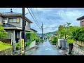 4K Japan Heavy Rain Walk - Neighborhood Walking Tour in Nisshin City, Aichi, Japan 7/2021