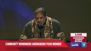 Activist William J. Barber III delivers powerful tribute at Joseph McNeil memorial |Greensboro Four
