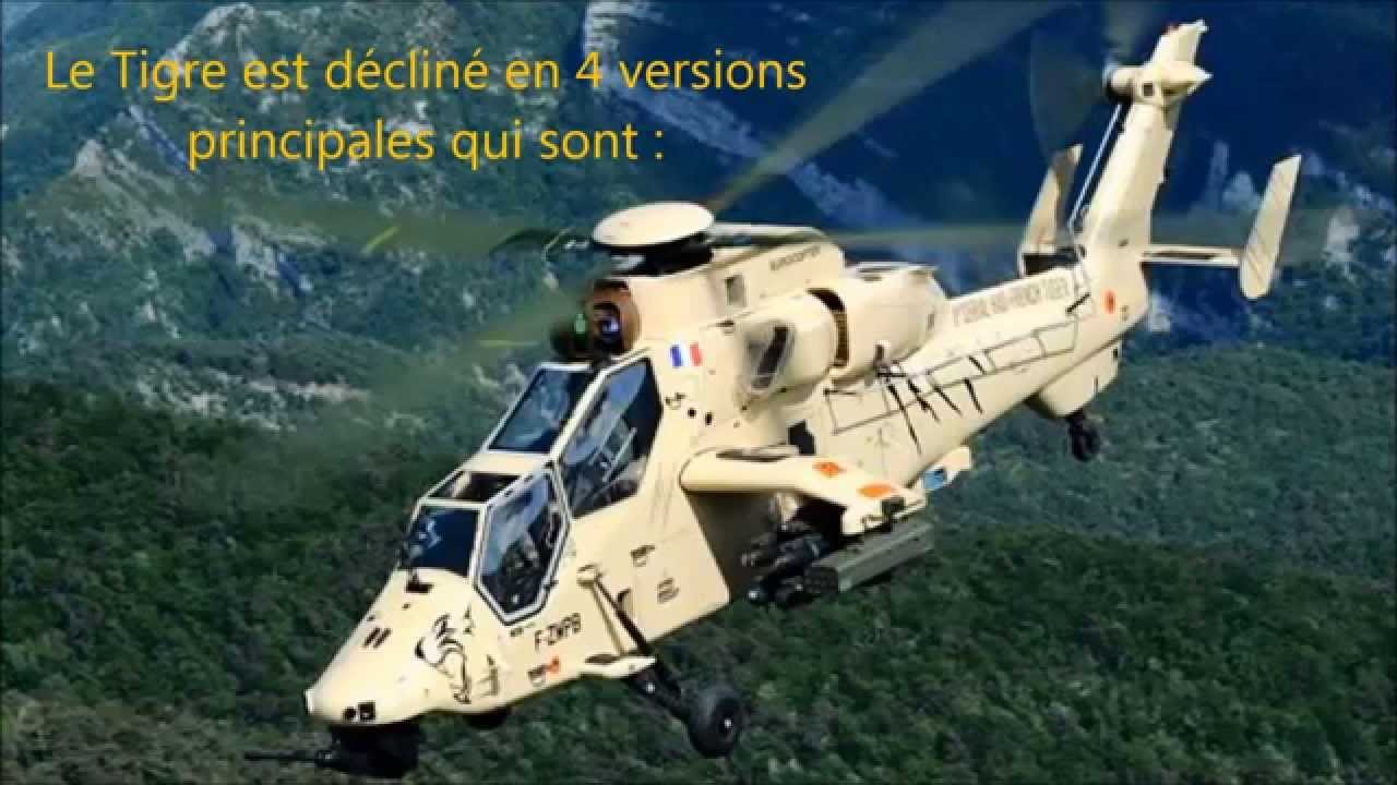 Présentation de l'hélicoptère Tigre - YouTube