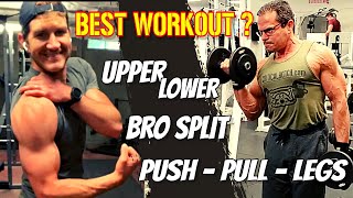 What&#39;s The BEST Workout Split for Muscle Gain? - Bro Split, PPL, Upper / Lower, Total Body, etc.