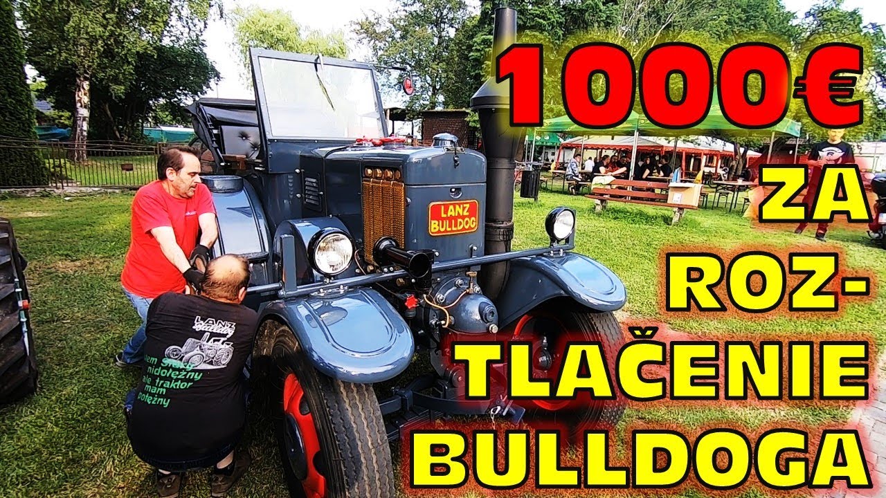 Tip-Top zrenovovaný LANZ BULLDOG na Liptove - štart teplého motora  #videoAdventnýKalendár /3/