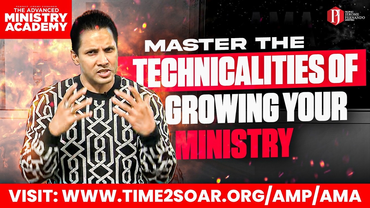 Академия продвинутого служения с пророком Иеромом Фернандо | Зарегистрируйтесь сегодня!