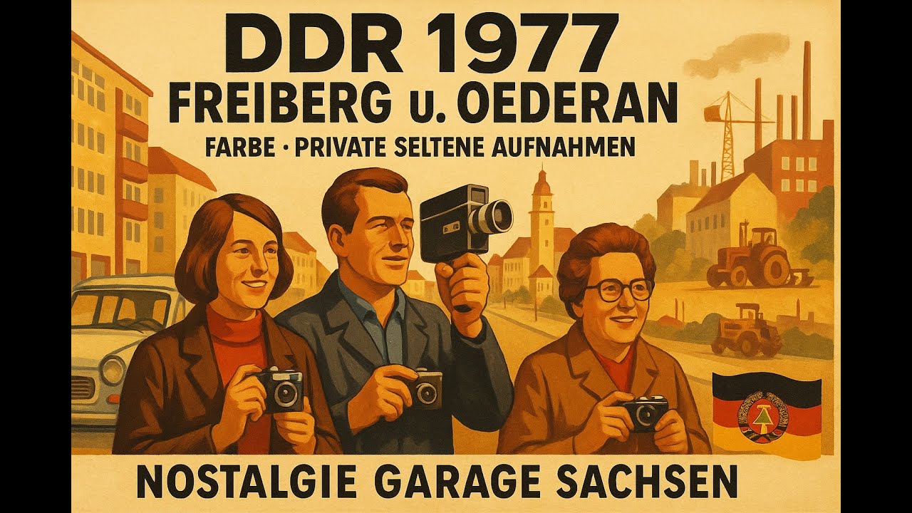 Damals in der DDR – Freiberg & Oederan 1977