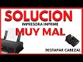 Mi Impresora NO IMPRIME CORRECTAMENTE un Color 🔴 Destapar y REPARAR Cabezales Canon 🌎 Imprime mal