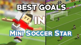 BEST GOALS IN MINI SOCCER STAR🏆⚽ || FlixisticOP