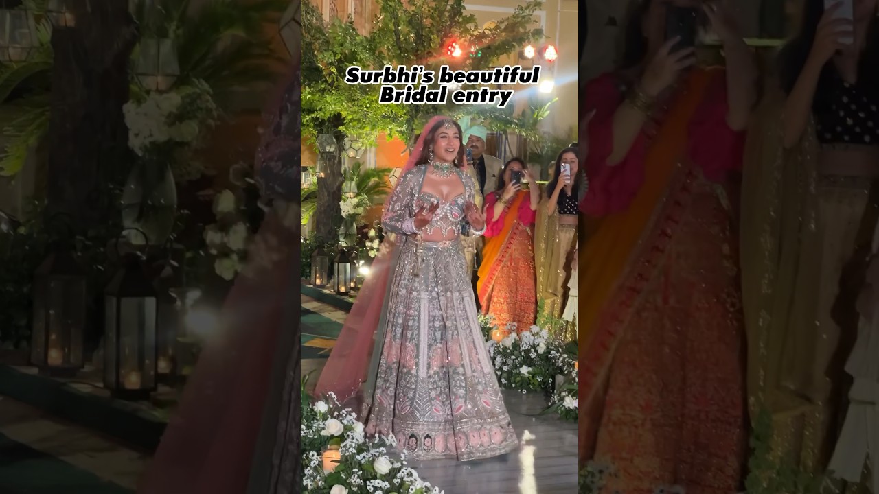 Never seen such a breathtaking and confident entry ❤️❤️❤️❤️ #surbhichandna