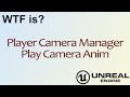 WTF Is? Play Camera Anim in Unreal Engine 4 ( UE4 )