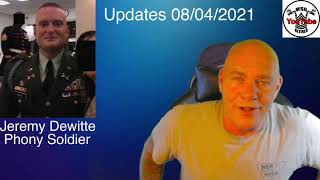 Jeremy Dewitte Update 8/4/2021