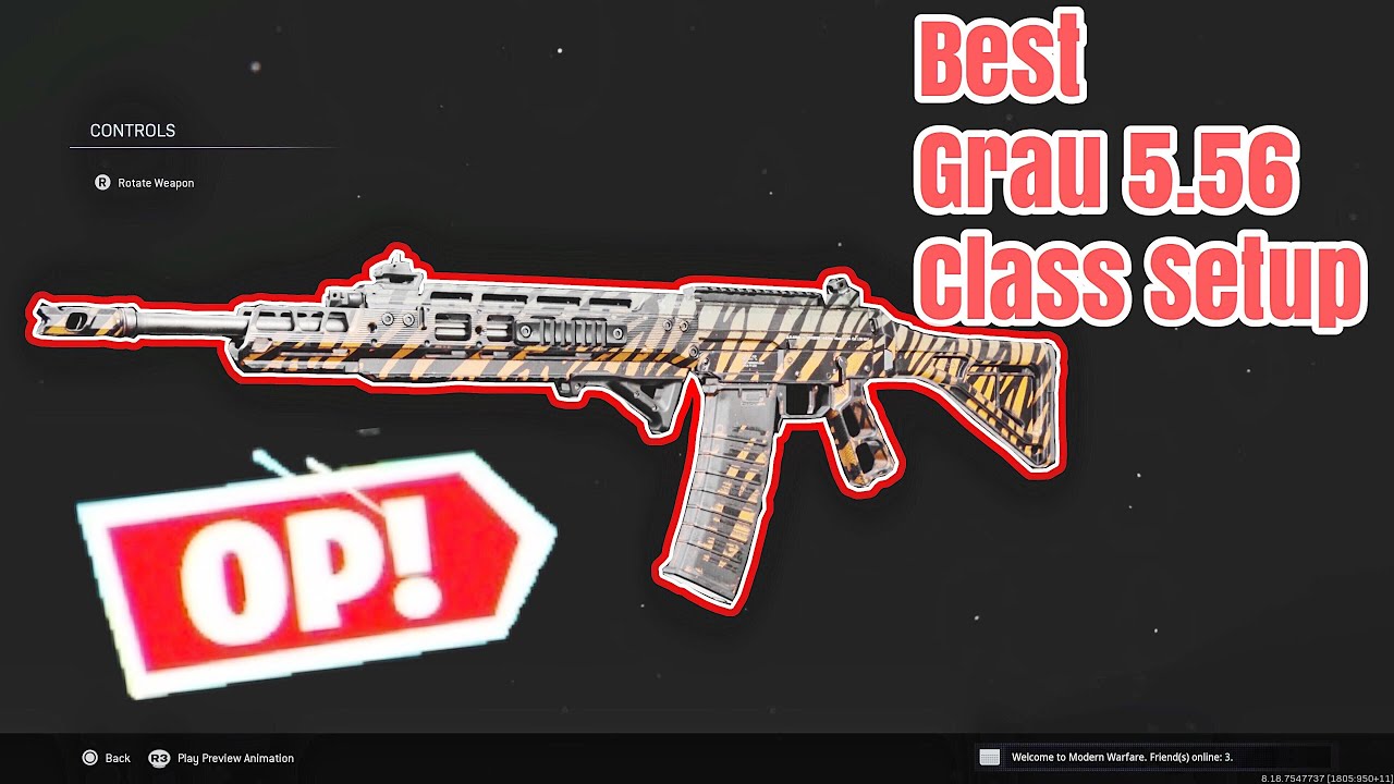 The BEST ''GRAU 5.56'' Class Setup in Modern Warfare! IT'S INSANE