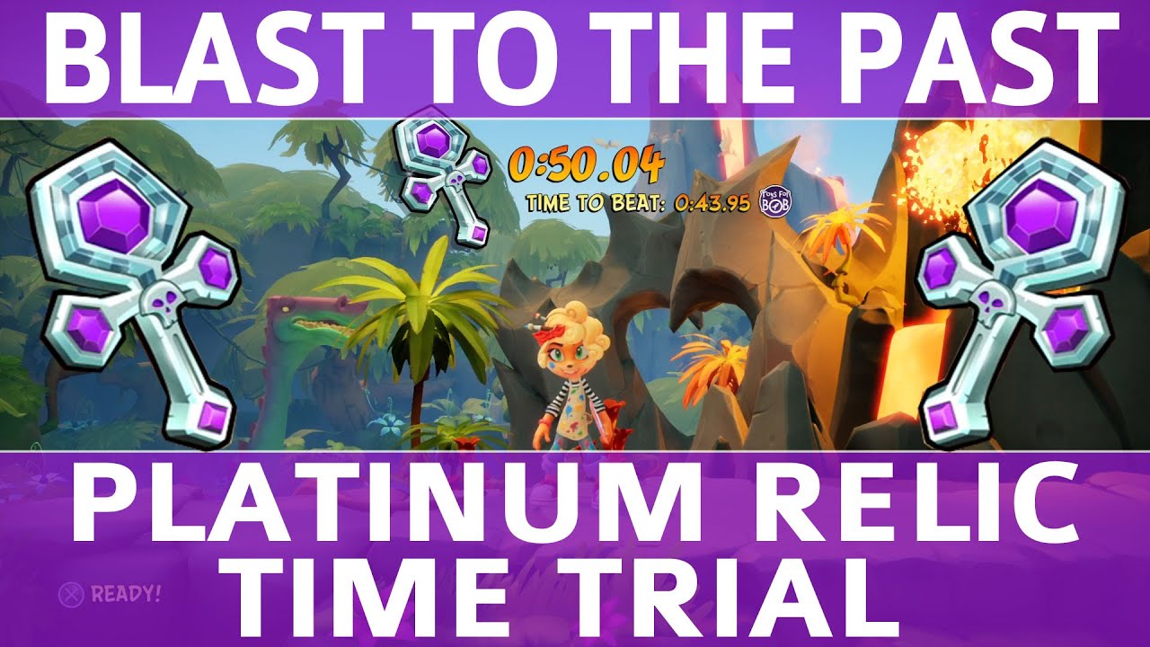Crash Bandicoot 4 Blast to the Past Platinum Time Trial Relic (050