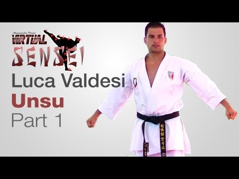 Luca Valdesi teaching kata Unsu (part 1/2) - Karate & Relax June 2013