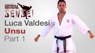 Luca Valdesi teaching kata Unsu (part 1/2) - Karate & Relax June 2013