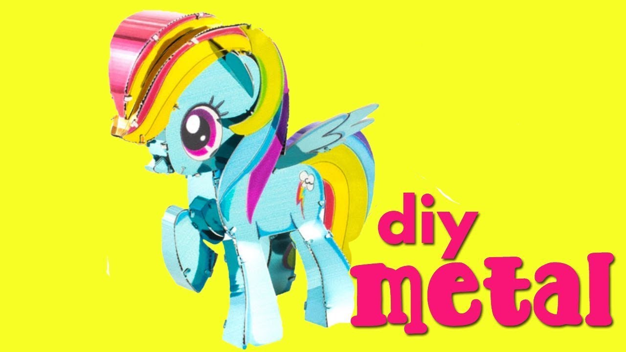 Metal Earth My Little Pony - Rainbow Dash.