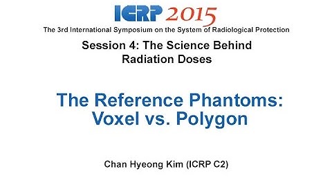 The Reference Phantoms: Voxel vs. Polygon - October 21st, 2015