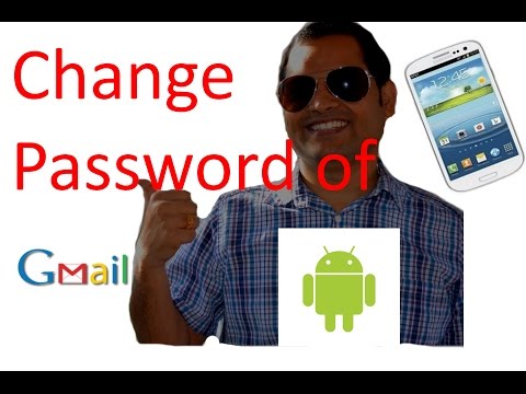 How To Change Gmail Password In Android Phone