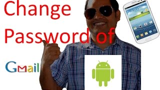 How to change gmail password in android phone