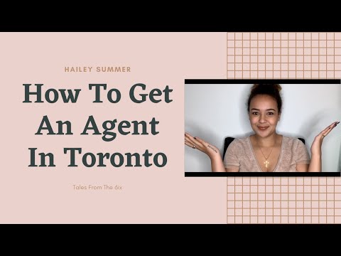 How To Get An Agent In Toronto // with Hailey Summer a ~working actor~