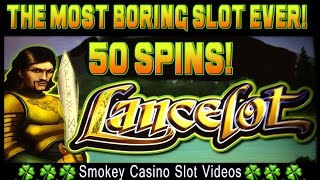 Lancelot Slot - The Most Boring 50 Spins Ever! WMS screenshot 1
