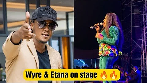 ETANA & WYRE PERFORMING ON STAGE AT NGONG RACECOURSE