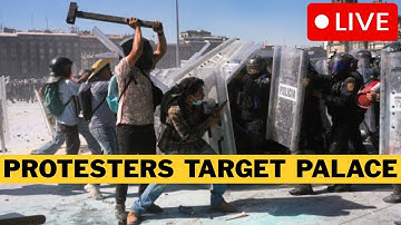 🚨 BREAKING: Uprising In Mexico - National Palace Targeted - Government Lose Control