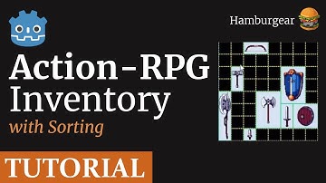 Godot Tutorial | Action-RPG Inventory with Sorting like in Diablo & Path of Exile