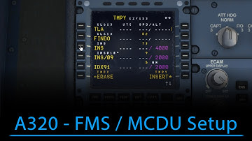 A320 FMS/MCDU Setup (FSX - Aerosoft A320)