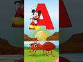 A for Ant 🐜 | Kids Alphabet Learning Video | ABC for Toddlers #abcd