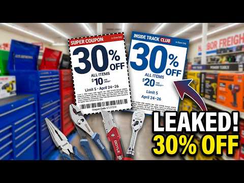 Harbor Freight 30 Percent Off Coupons