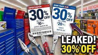 Harbor Freight 30% off coupons! What to Buy This Weekend!